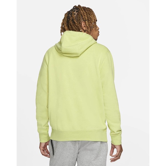 Nike Sportswear NSW Men’s Pullover Hoodie Limelight Sz Medium DA0680-352 - Picture 2 of 7